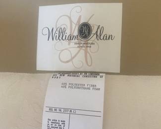 WILLIAN ALLEN WHITE SOFA