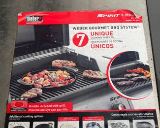 WEBER SPIRIT GRILL-PROPANE