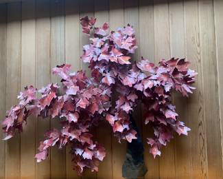 MODERN LEAF WALL SCULPTURE