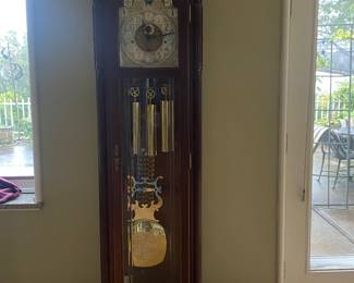 SLEIGH GRANDFATHER CLOCK