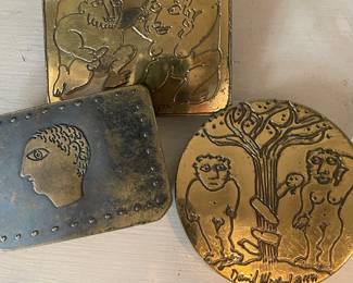 David Wurtzel belt buckles 