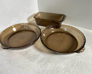 Vintage Pyrex Baking 3piece
