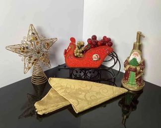 Wooden sleigh and more