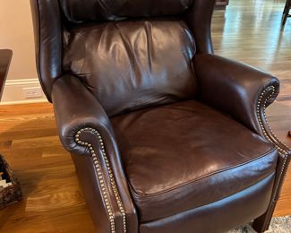 Bradington Young leather recliner