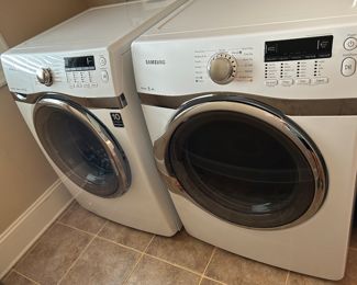 Samsung washer & electric dryer
