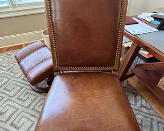 leather chair by Century