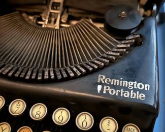 antique Remington Portable model 1 typewriter