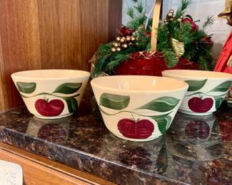 vintage Watt bowls
