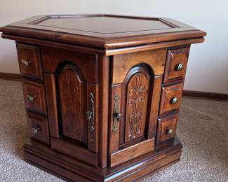 Hexagon Drum Side Table