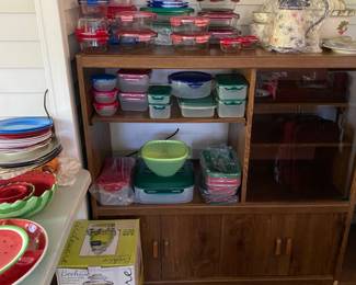 Plastic and glass containers 