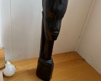 African Ebony Wood Carving