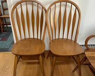 Country Dining Room Chairs, Made in Yugoslavia 