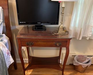 Wood Side Table 