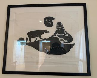 Framed Inuit Print