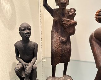 Ebonized Wood Sculpture