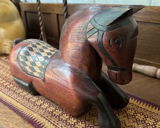 Wood Carved Horse 