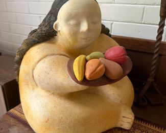 Ethnic Ceramic Statue 