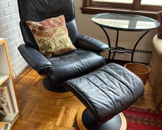 Modern Leather Recliner