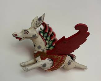 Wood Marionette Horse