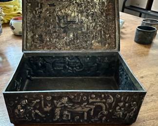 Silver Trinket Box 