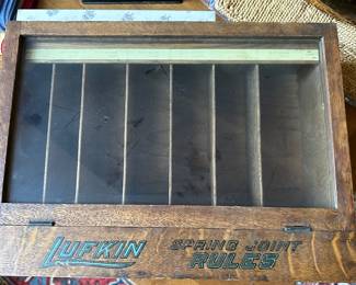 Super Cool Wood Ruler Holder, Display Case