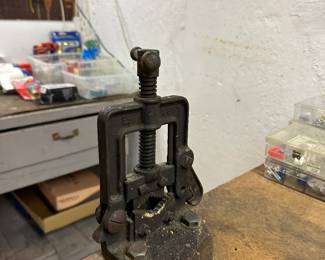 Vintage Wood Vise