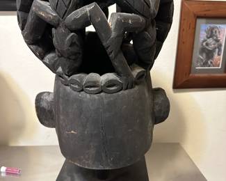 African Mask Sculpture