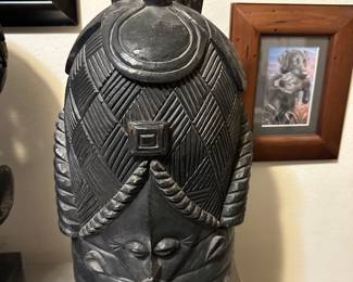 African Mask Sculpture