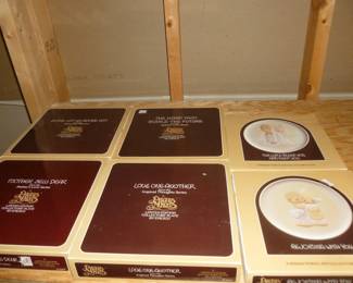 Precious Moments plates