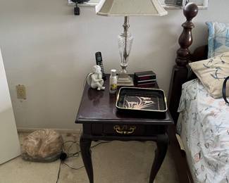 Mahogany side tables