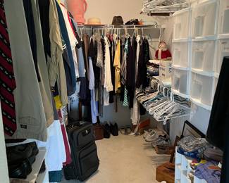 Mens and women’s clothing shoes hats belts and more. 