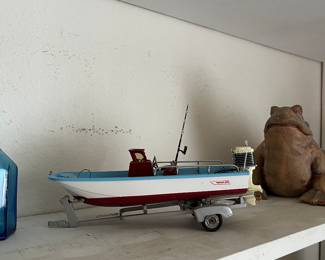 Just a cute model of a boat