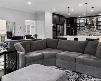 Macy's RADLEY  4pc sectional sofa with ottoman