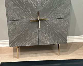 CB2 (exclusive)  Jax Cerused entry way cabinet