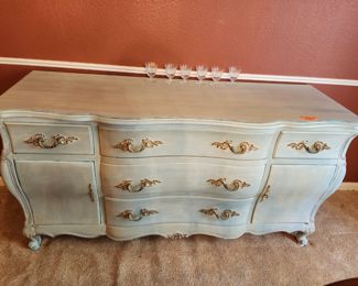 Blue Washed Gorgeous Sideboard