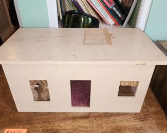 Antique Wooden Dollhouse 