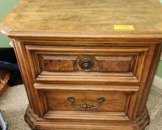 Pair of 2 Drawer Nightstands