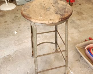 Vintage Industrial Stool