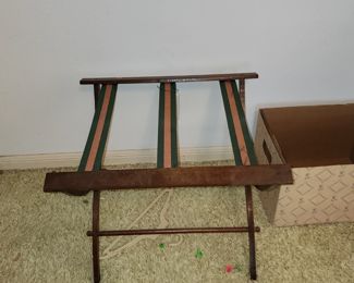Vintage Luggage Rack