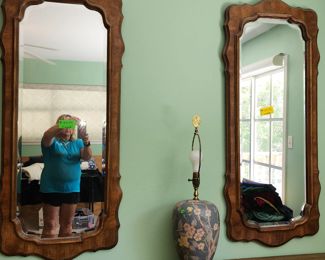 Mirrors over Dresser