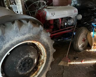 vintage farm Ford tractor