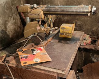 Vintage Craftsman Ripsaw & Parts