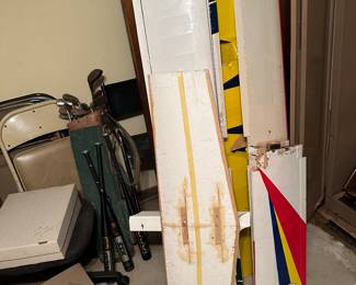 Model airplane parts