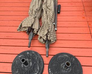 Patio Umbrellas and stands