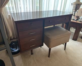 Sewing table and bench