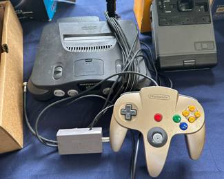 Nintendo 64 Console and Controller 