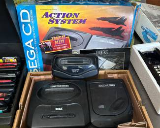 Sega CD + Genesis Console