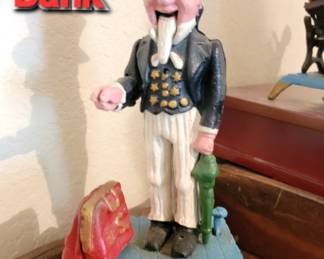 Antique trick dog money bank