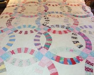 Handmade patterned quilts