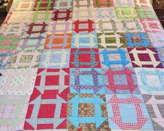 Handmade patterned quilts